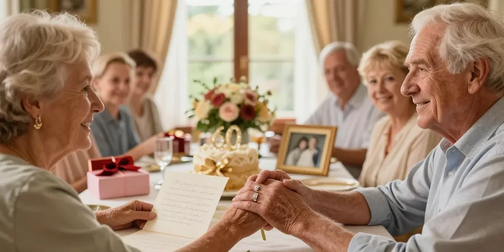 Anniversaire 60 ans de mariage : les 10 idées cadeaux et discours émouvants