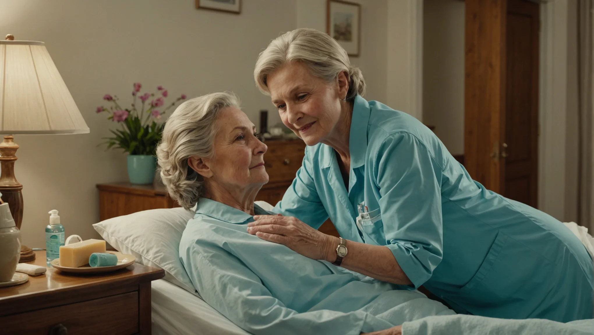Astuces inattendues pour laver les cheveux des seniors alités en toute facilité
