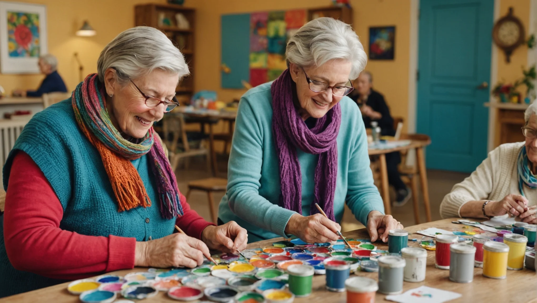 Des loisirs créatifs qui réinventent le quotidien des seniors !