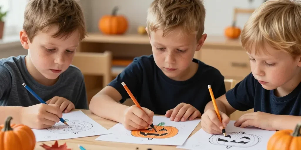 Dessin Halloween facil : Le pas à pas pour occuper les enfants ?