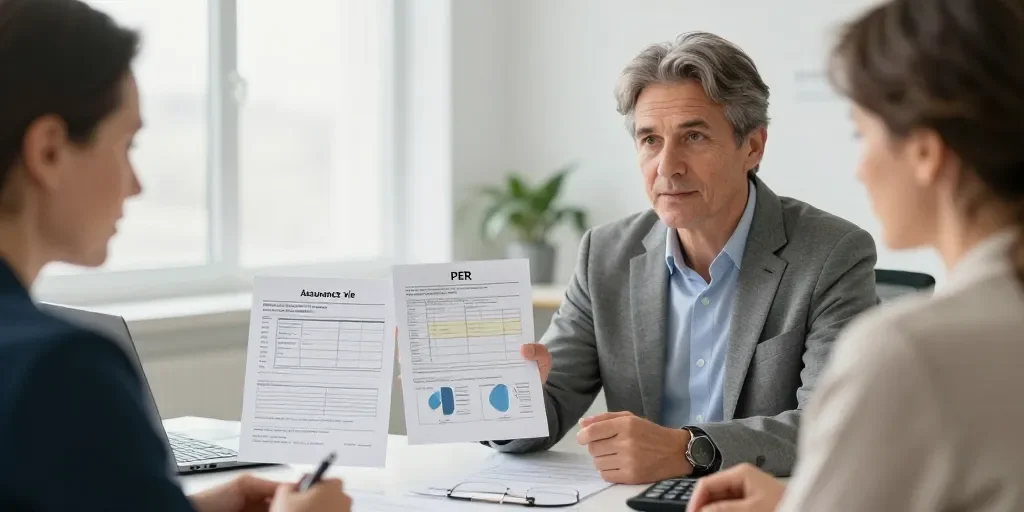 Différence assurance vie et PER : le choix selon votre situation fiscale