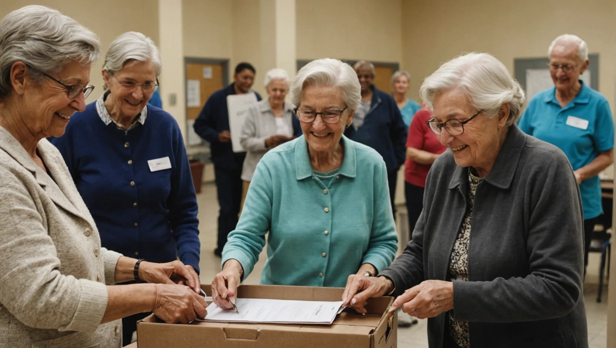 Donner pour le bien commun : un acte d'amour et de sagesse chez les seniors.
