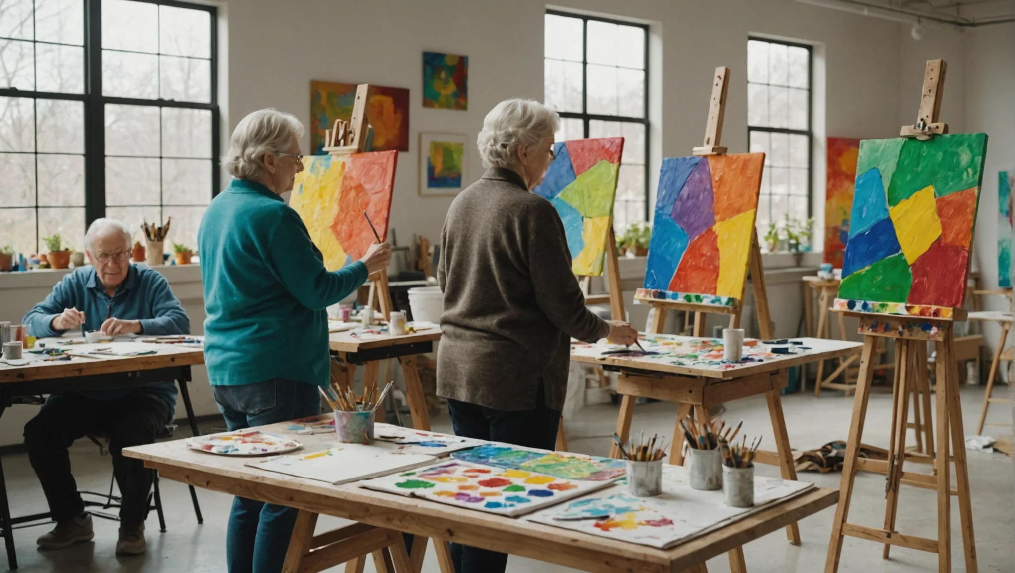 Éveiller l'artiste en vous : activités créatives qui réinventent la retraite