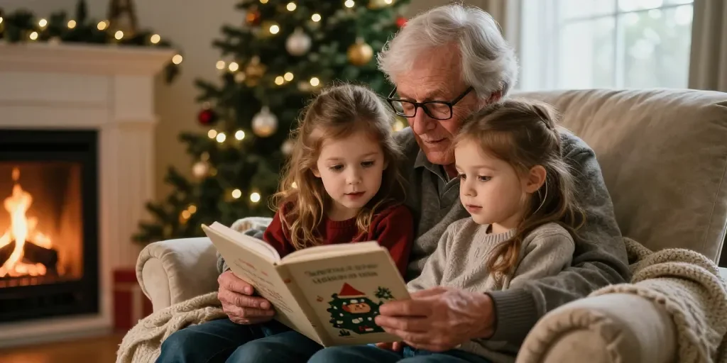 Histoire de Noël courte : les 7 contes pour grands-parents et petits-enfants