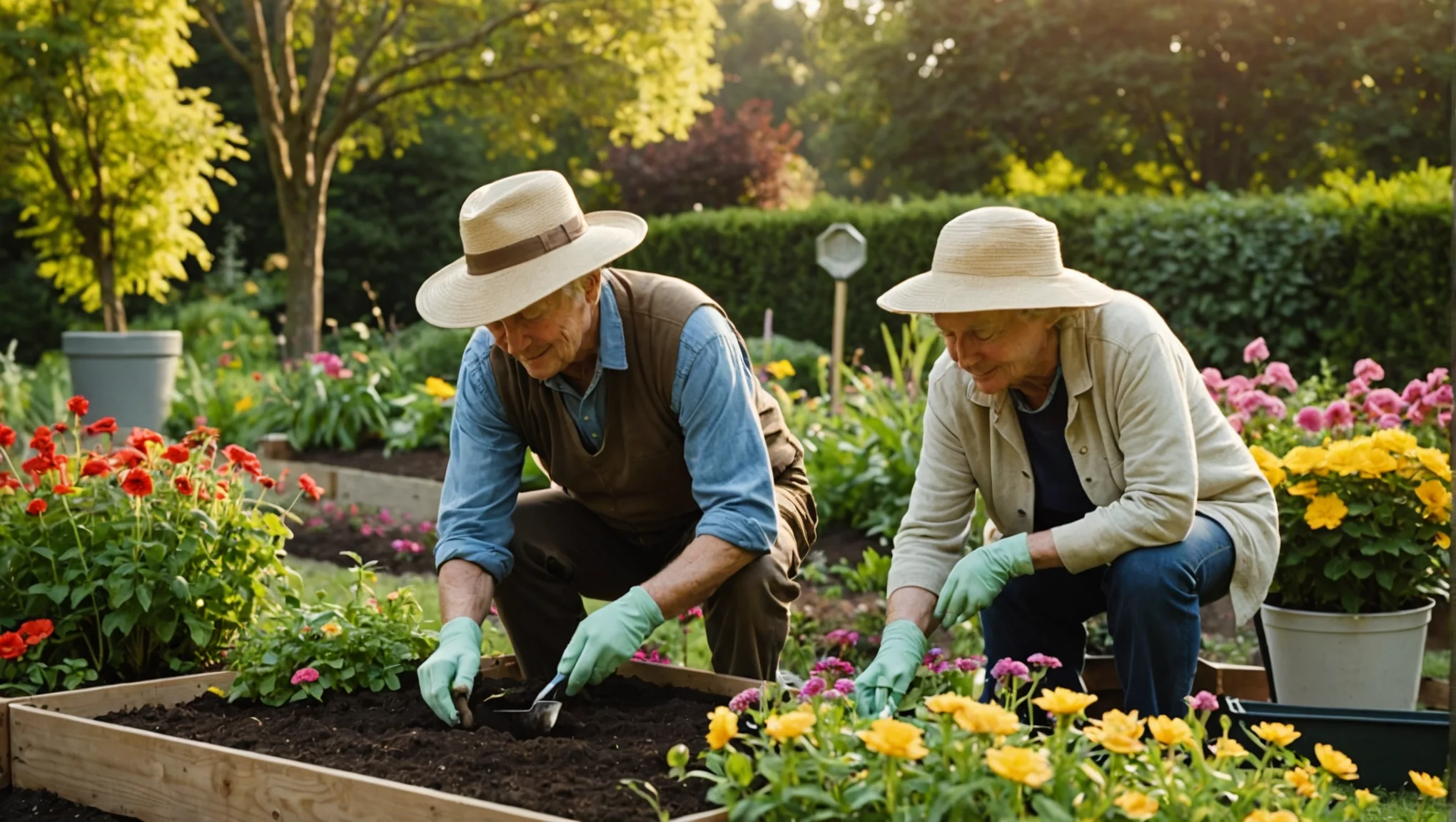 Jardiner sans effort : astuces ingénieuses pour les seniors passionnés de nature