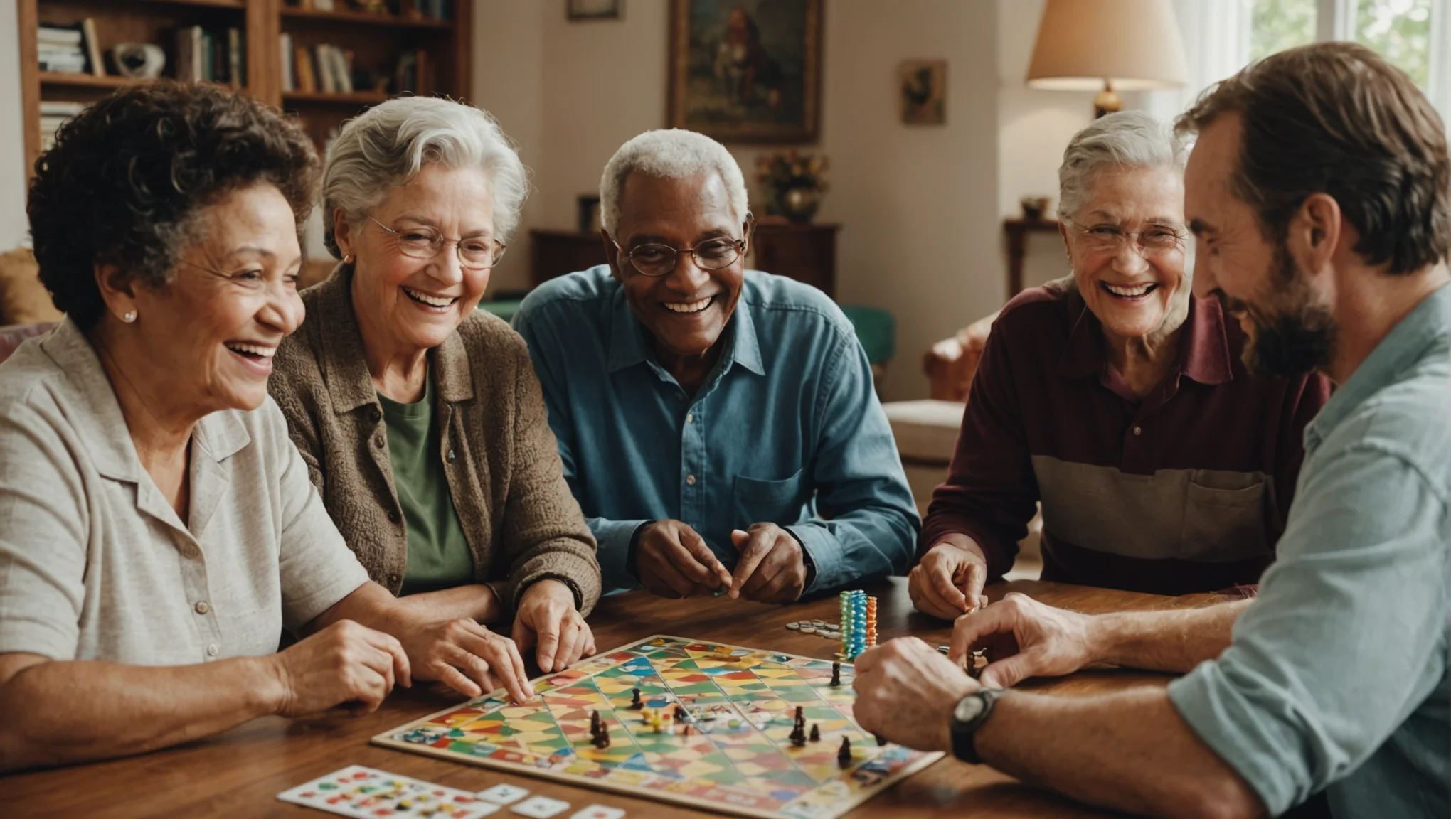 Jouer et se réinventer : les jeux de société préférés des seniors