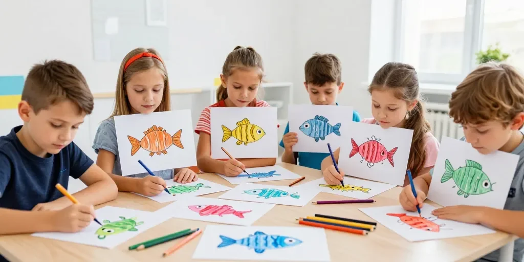 Poisson d'avril rigolo à imprimer gratuit : les 12 modèles à colorier
