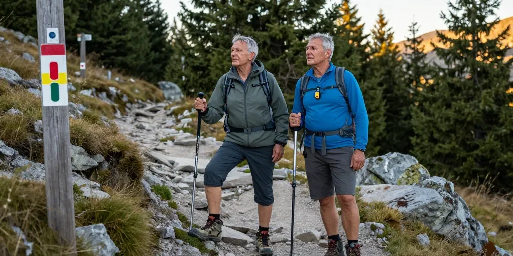 Randonnée à 65 ans : le bon itinéraire pour rester en sécurité ?