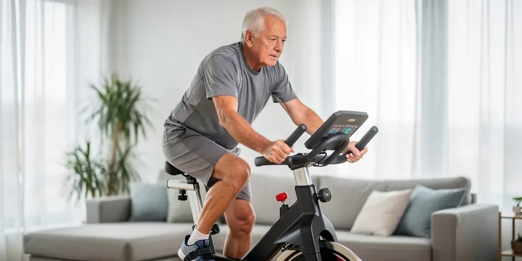 Vélo d’appartement pour senior : les 7 critères pour bien choisir