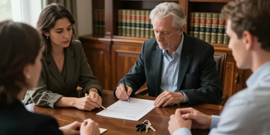 Vente à terme : les conséquences successorales après le décès de l'acheteur